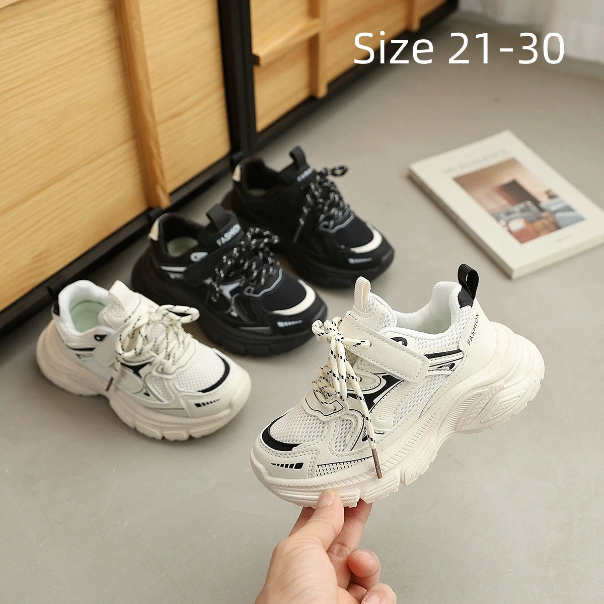 

2026 повседневные кроссовки для маленьких мальчиков, весна-лето, дышащая сетка, нескользящая прочная подошва, детские повседневные кроссовки для бега, школьная обувь для девочек