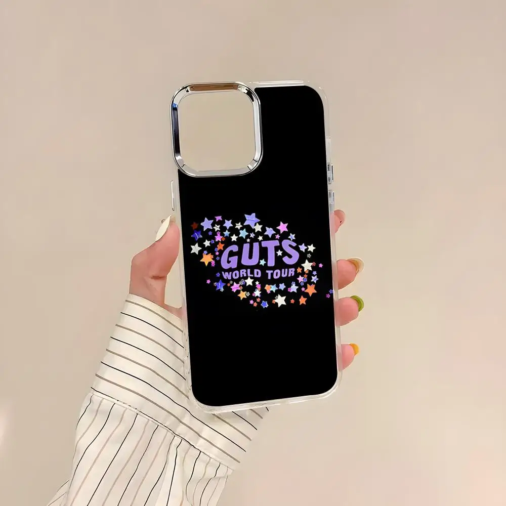 Olivias Of Rodrigo Guts Phone Case For IPhone 17 Air 16 15 14 13 12 11 Pro Pro Max Plus Transparent Soft Cover view 4
