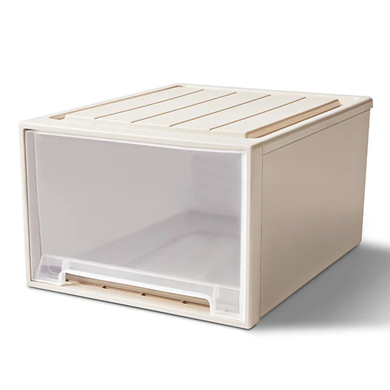 【 45CM depth 10 styles 】 Plastic storage box, drawer style clothing sorting box, clothing storage, underwear storage box