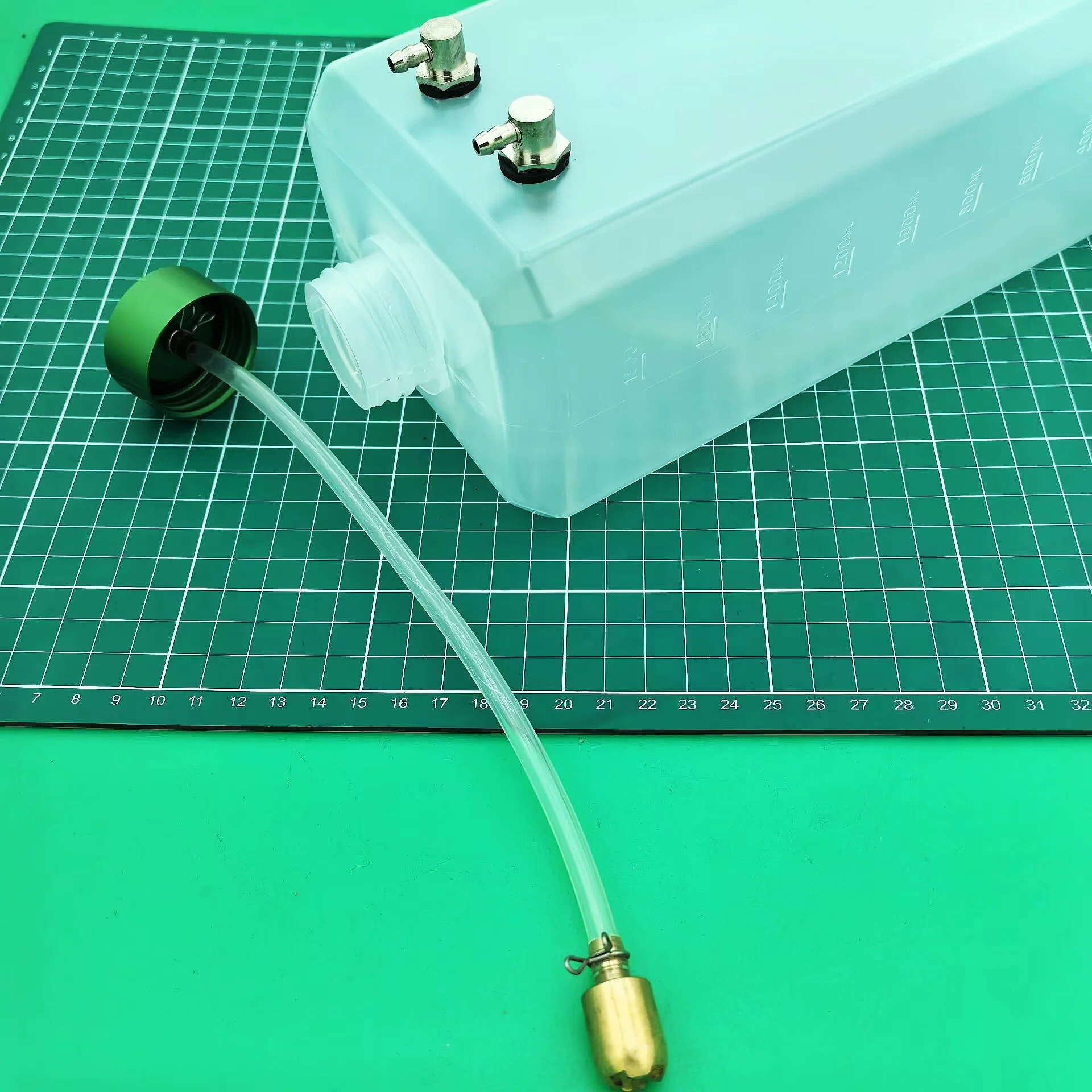 2L 4L 연료 탱크 CNC 캡 RC 항공기 메탄올 글로우 탱크 스모킹 탱크 터빈 제트 드론 액세서리