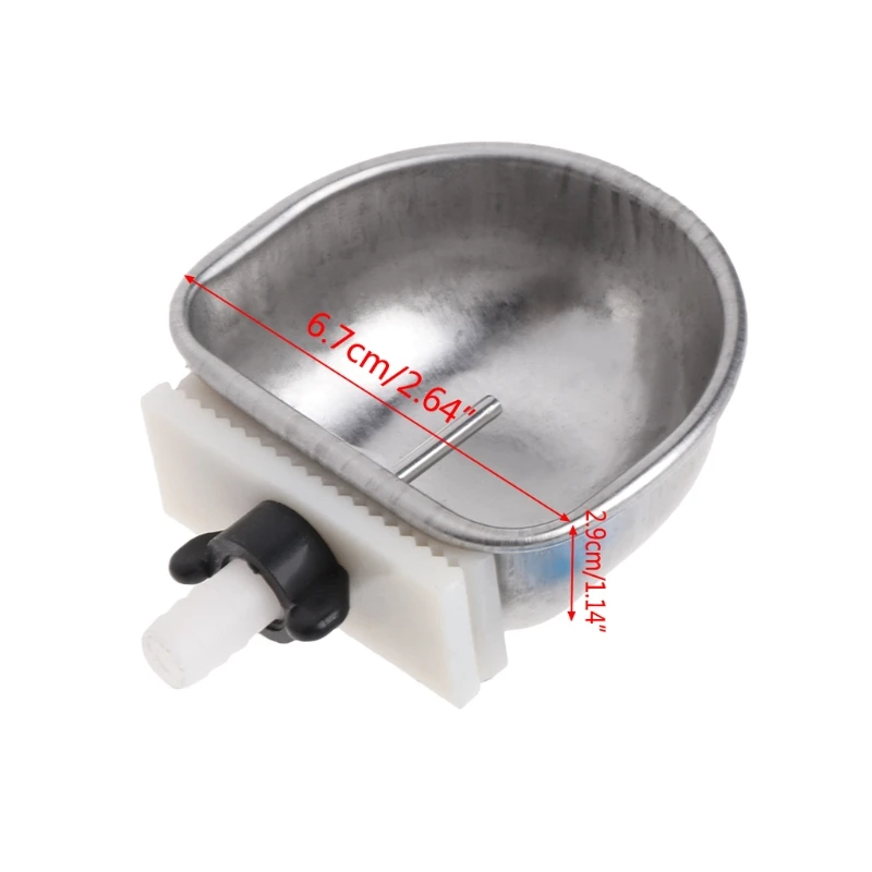 เครื่องดื่มกระต่ายอัตโนมัติพร้อมเครื่องป้อนจุกนมสแตนเลสสำหรับ T Joint