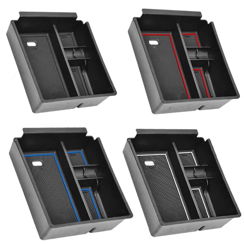 Car Center Console armrest Storage Box For Hyundai Tucson 2022-2024 Gas Limited Gas SE/SEL/XRT Plug-in Hybrid all Trims