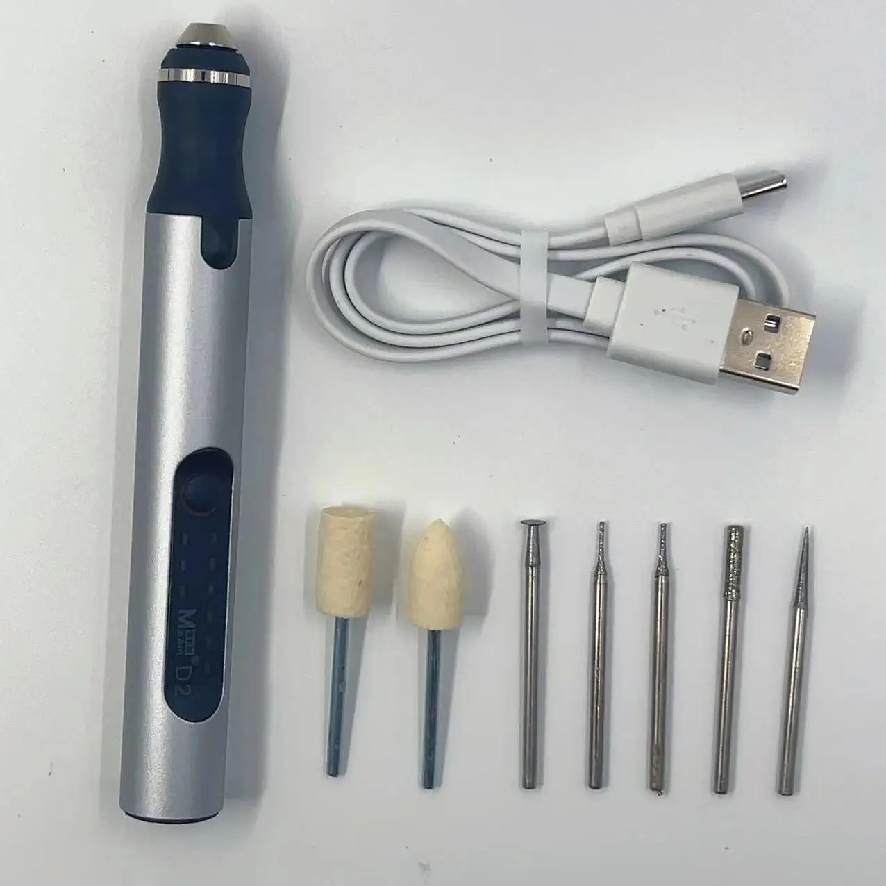 MaAnt D2 Electric Grinding Pen Intelligent Charging Engraving Pen Phone CPU IC Polishing Lattice Cutting Tool OCA Remover set