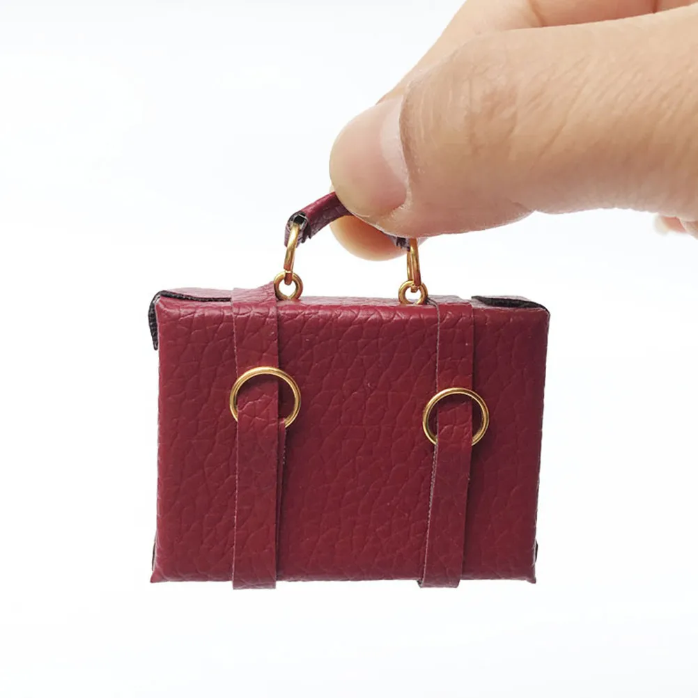 

Набор из 4 изысканных миниатюрных чемоданов для декора, креативный дизайн для кукольного домика, миниатюрной комнаты, DIY-проектов