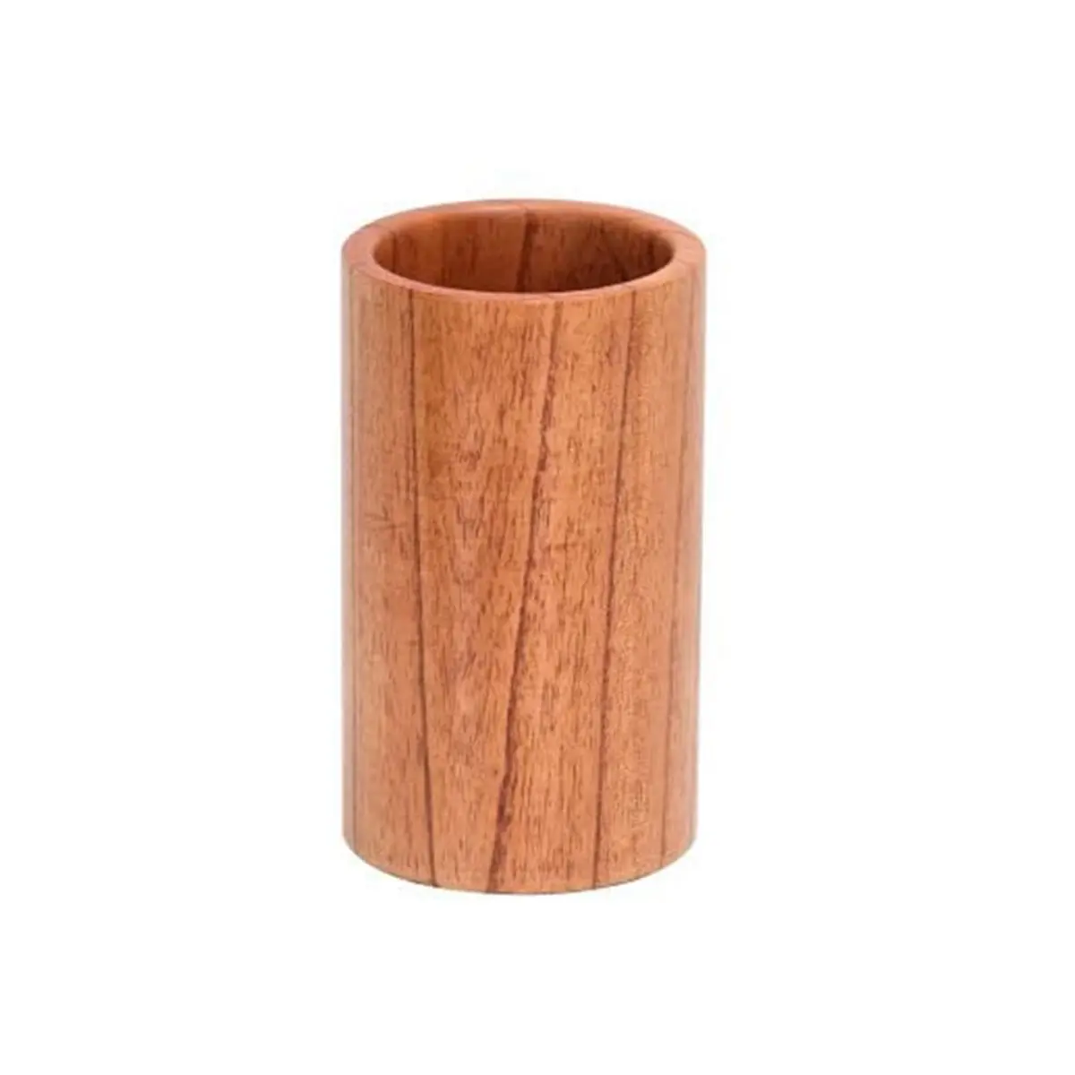 10Pcs Natural Wooden Utensils for Cooking with Holder & Spoon Rest, Nonstick Solid Wood Spoons and Spatulas Set