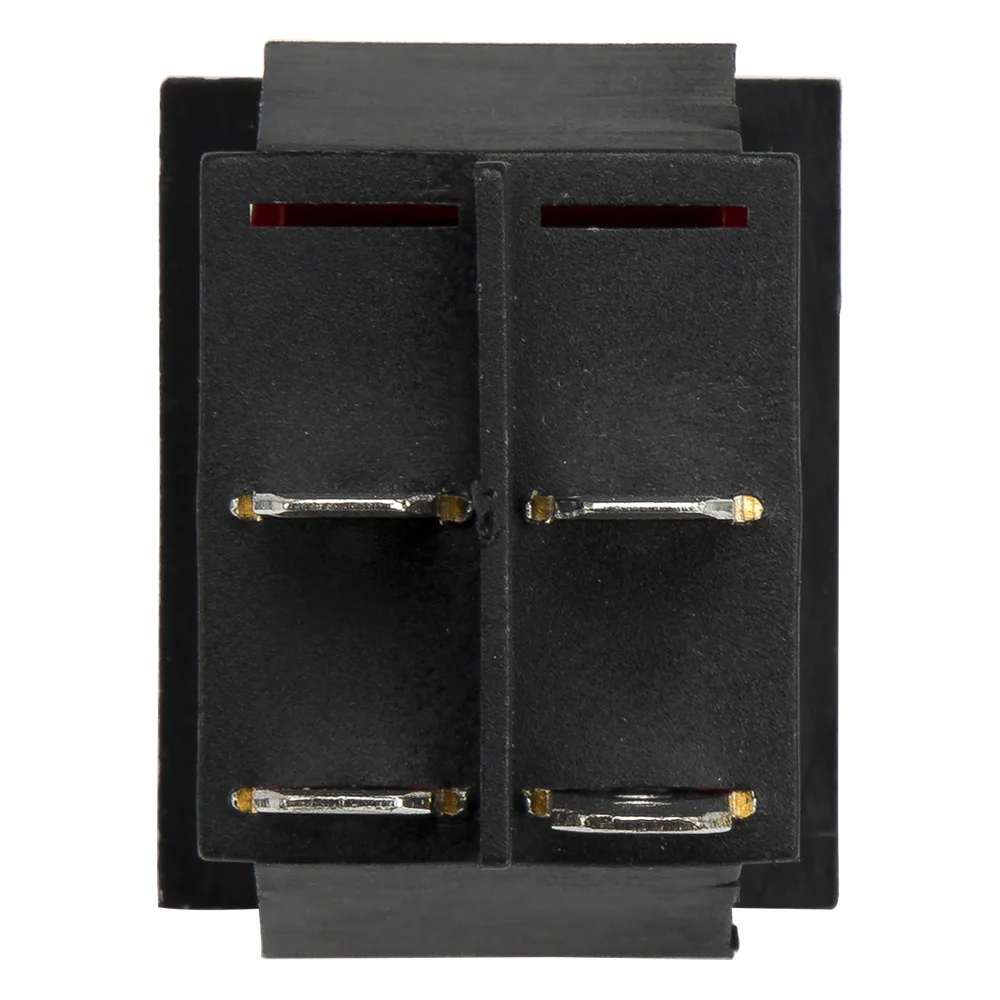 5pcs / lot KCD7-201N perforate 26 x 22 mm 4 pin ON - OFF boat rocker switch power switch with 220V light KCD2 view 5