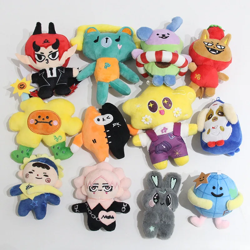 Niedlicher Plüsch-Schlüsselanhänger, Weicher PP-Baumwoll-Gefüllter Cartoon-Anhänger, Kawaii Taschenanhänger für Teenager & Fans Geburtstagsgeschenk