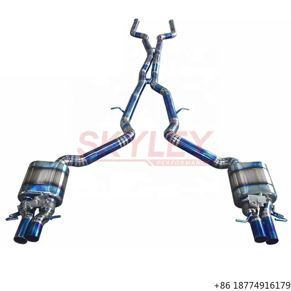 

Titanium Catback Exhaust for E63/e63s W213 4.0tt 2016-2023 High Quality Escape Sport Exhaust System