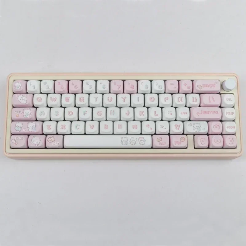 

Cute Cartoon Profile 139 Keys/set PBT Thermal Sublimation Mechanical Keyboard