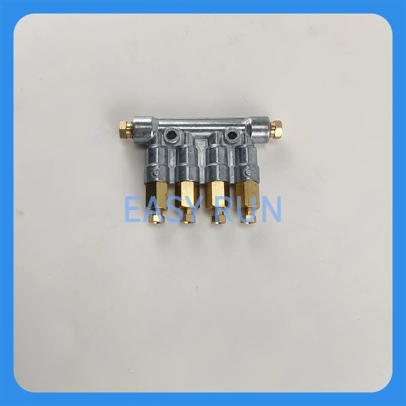 

Аксессуары для станков Распределитель смазки Один в 4-х нейлоновой трубке Распределитель сопротивления жесткой масляной трубы