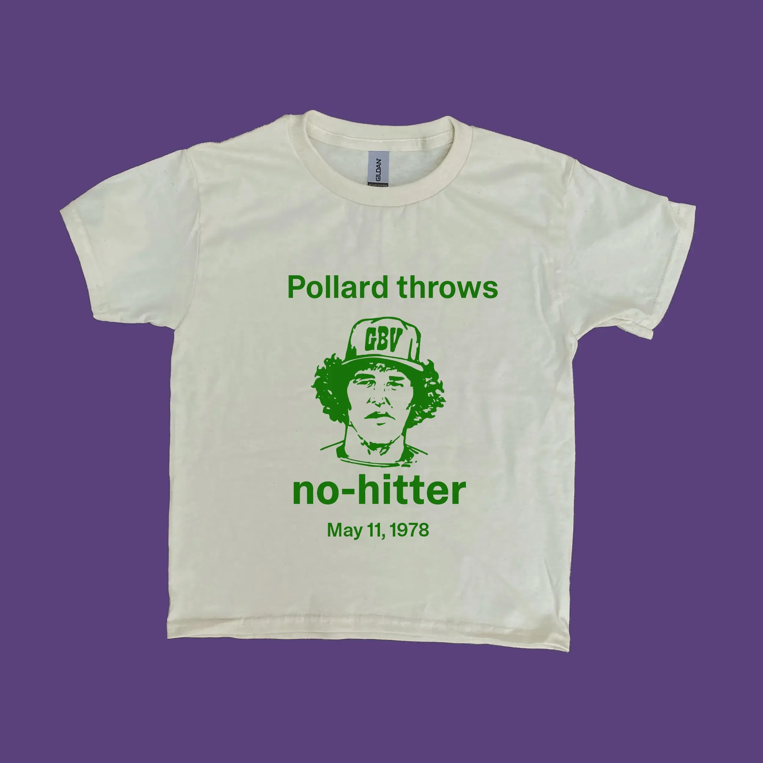 Pollard Throws No-hitter Guided by Voices Tshirt GBV