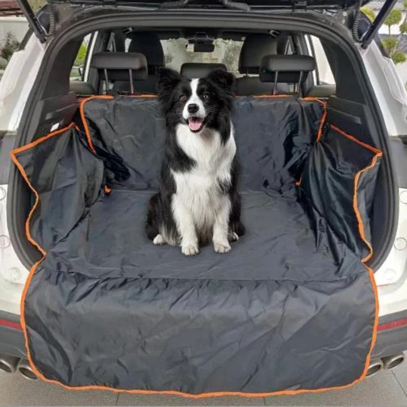 Car Cargo Liner Car Pet Waterproof Anti-fouling Rear Seat Cover Universal SUV Removable Washable Interior Isolated Cargo Liner - Image 2
