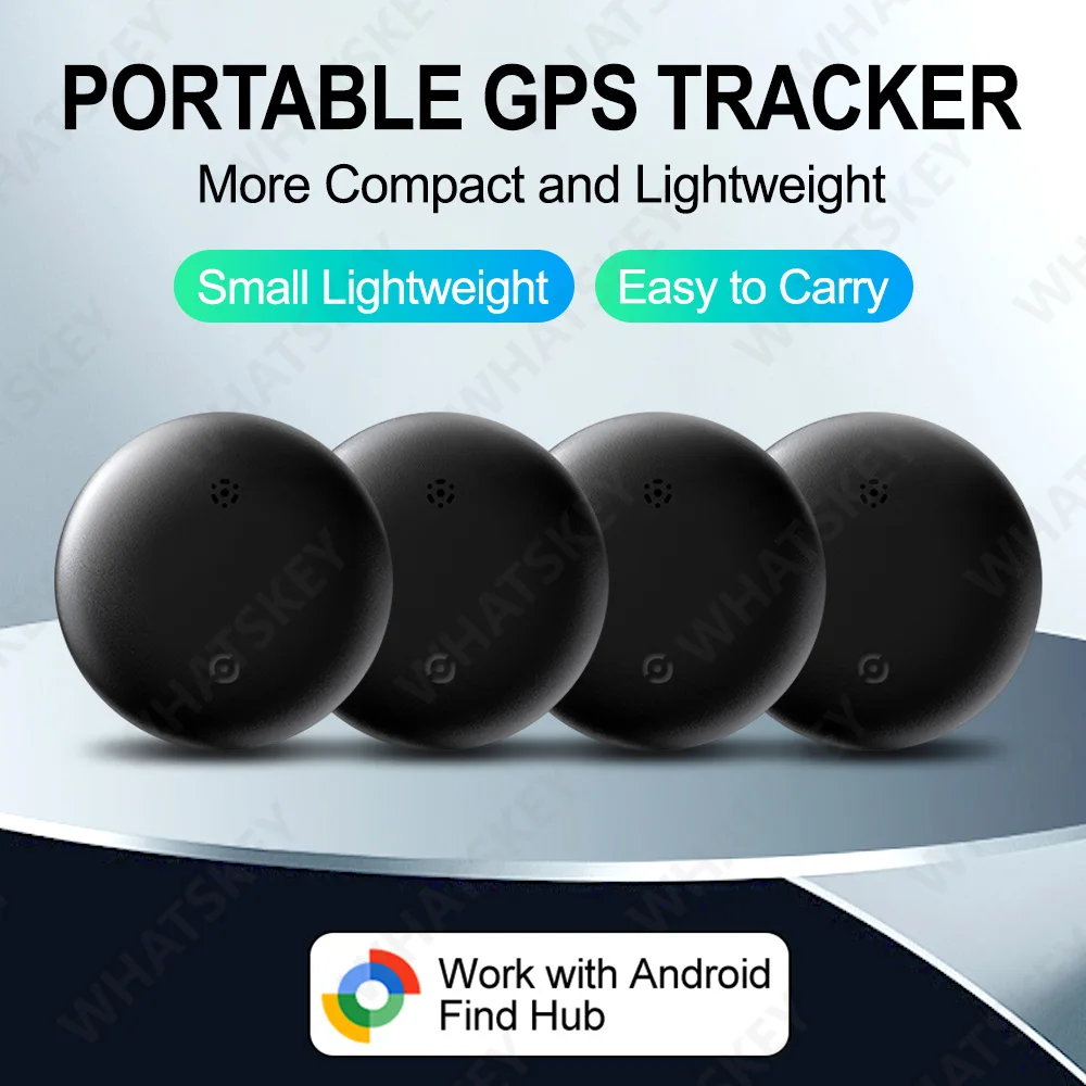 

1/2/3/4pcs Mini Car Locator Anti-lost Wallet Keychain Smart Tag Bluetooth Tracker Key Item Finder Use Find Hub (Android Only)