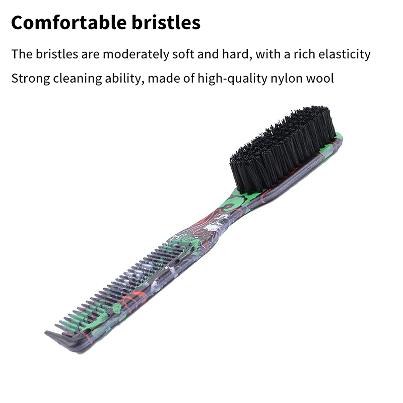 Brosse à barbe double face, nouveau type, pour salon de coiffure, barbier professionnel, peigne pour couper les cheveux