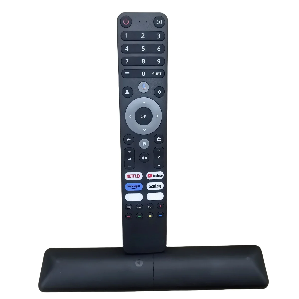 جهاز تحكم عن بعد صوتي OEM عالمي لتلفزيون CHIQ، BLAUPUNKT، OK،WANSA، G-Guard، impex Smart HD LED LCD TV Android TV