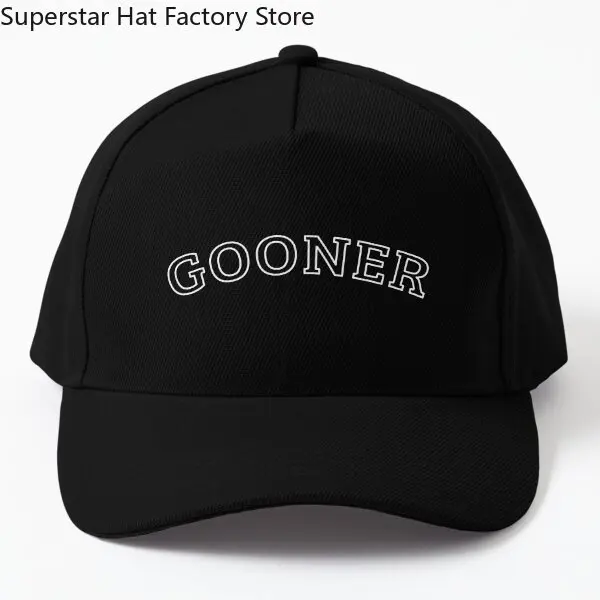 Gooner  Baseball Cap Hat Women Boys Spring  Snapback Casual Black Bonnet  Fish Casquette Mens Sun Czapka Hip Hop Sport