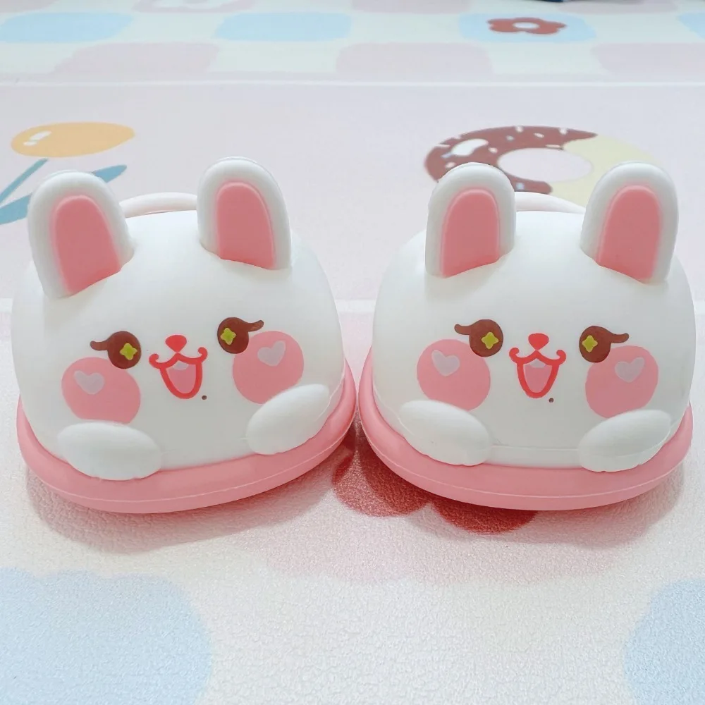 15CM Doll Doll Shoes Cartoon Cosplay Props Soft Rubber Doll Photography Props Hand-made Pig Rabbit Cute Shoes Children Toys