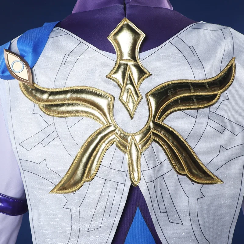 ZA01 【Wetrose】в наличии Sunday Косплей Костюм Honkai Star Rail Sunday Oak Family Полный комплект парика Хэллоуин XmasZa0@