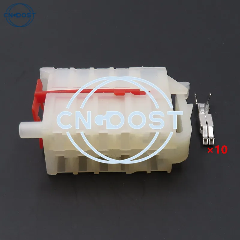 

1 Set 10 Pin 3.5 Series 357903971 928579 AC Assembly Car Cable Harness Connector Automotive Unsealed Wiring Socket