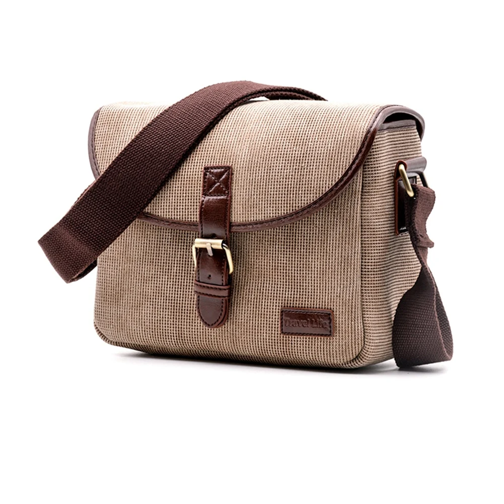 

CYL-Retro Photo Camera Bag Case Cover For 200D 77D 7D 80D 800D 1300D 6D 70D 760D 750D 700D 600D 100D 1200D 1100D SX540(Khaki