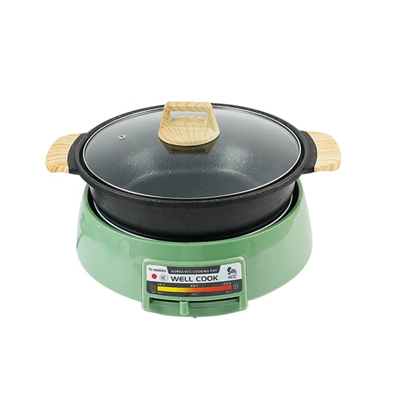 Household Hot Sale Non-Stick Soup Pot High Quality Electric Hot Pot Food Warmer Set