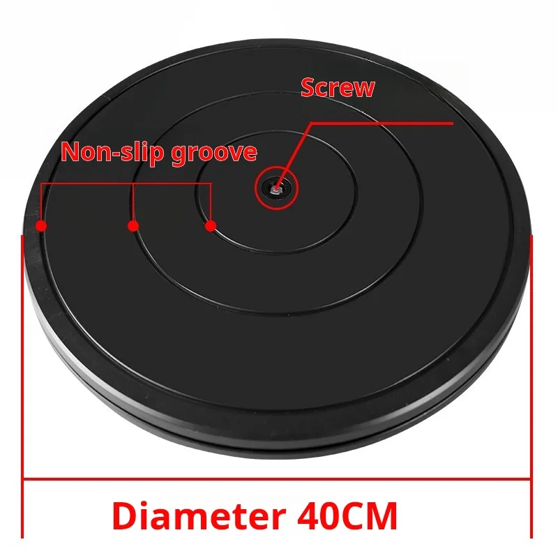 Packaging Turntable Load-bearing Sealing Box Flower Arrangement Furniture Rotating Base Plastic Express Rotating Turntable Table
