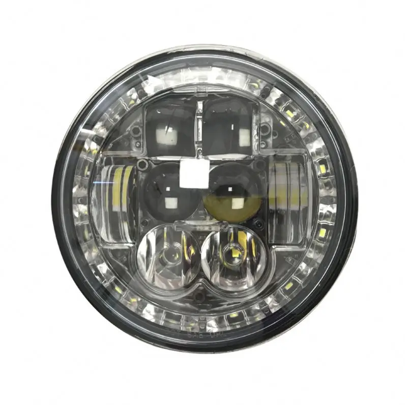 

Suitable for Harley-davidson motorcycle 5.75-inch circular LED headlight motorcycle lighting system