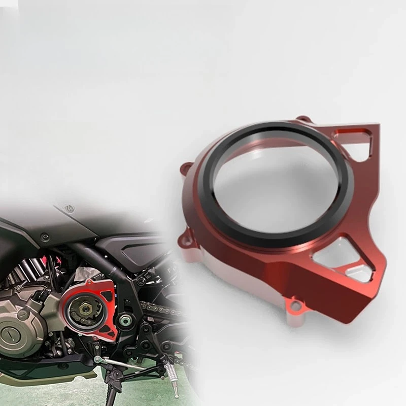 

Аксессуары для мотоциклов Haojue, маленькая крышка звездочки, прозрачная крышка Qjmotor GSX250R, аксессуары de moto ﻿ 400 350 302R