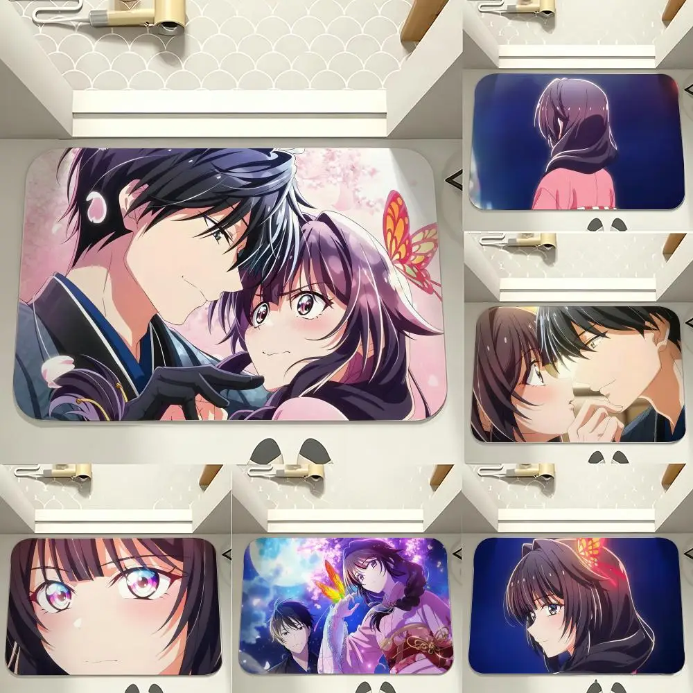 Anime character I-IchirinS HanSS Floor Mat carpet diatom mud bathroom quick-drying absorbent floor mat household bathroom