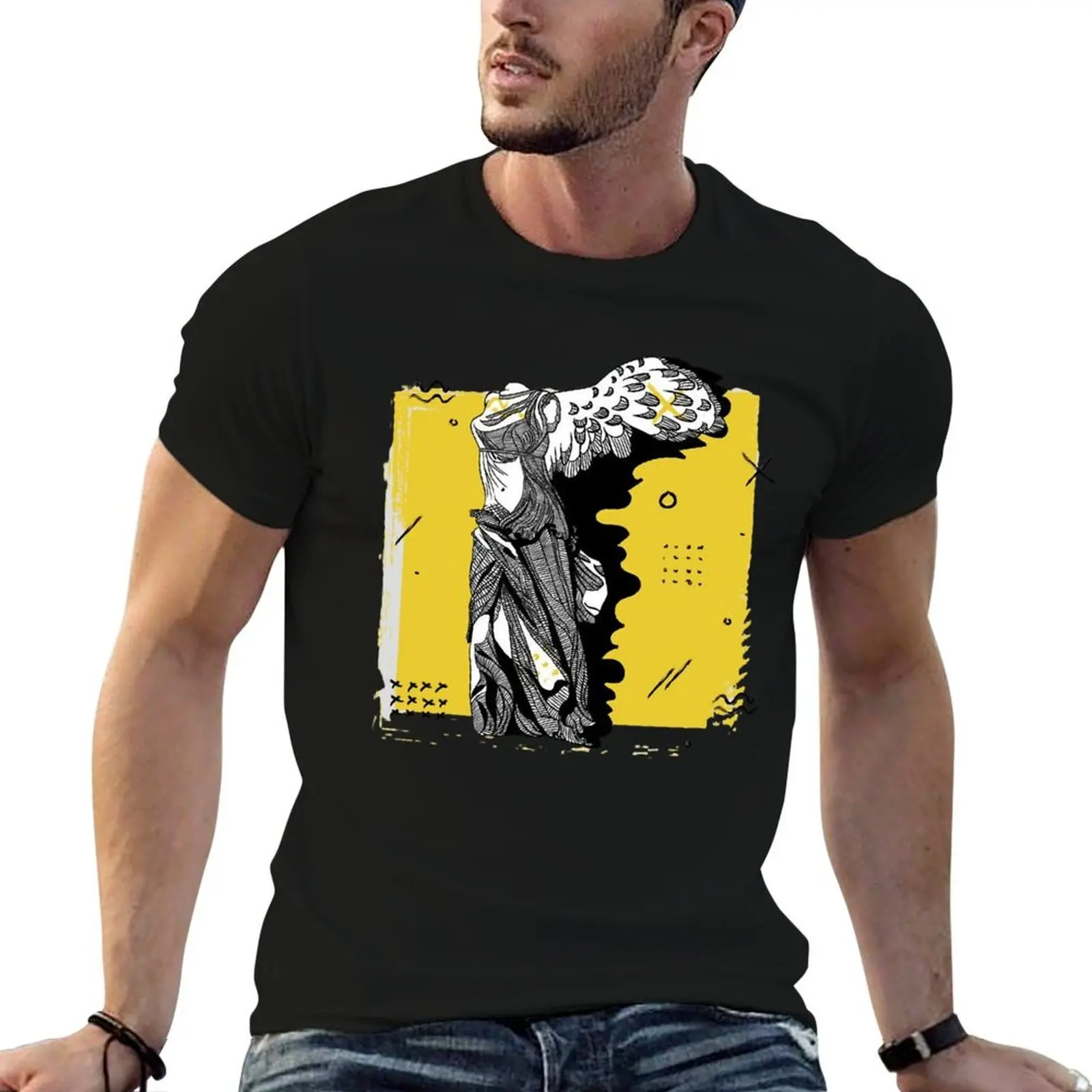 

shirt shirt cotton man T-Shirt t Of Victory Winged cotton Samothrace luxury man shirts t t man