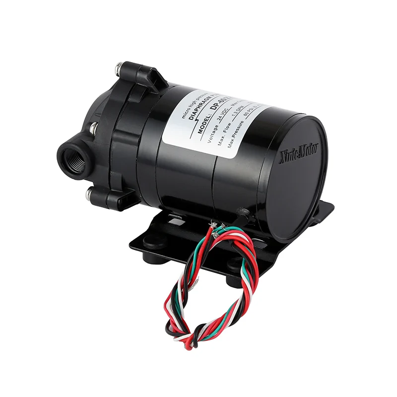 New Developed Booster Pump DP-60 24v dc Brushless Silent Small Size Durable High Pressure Diaphragm Water Pump