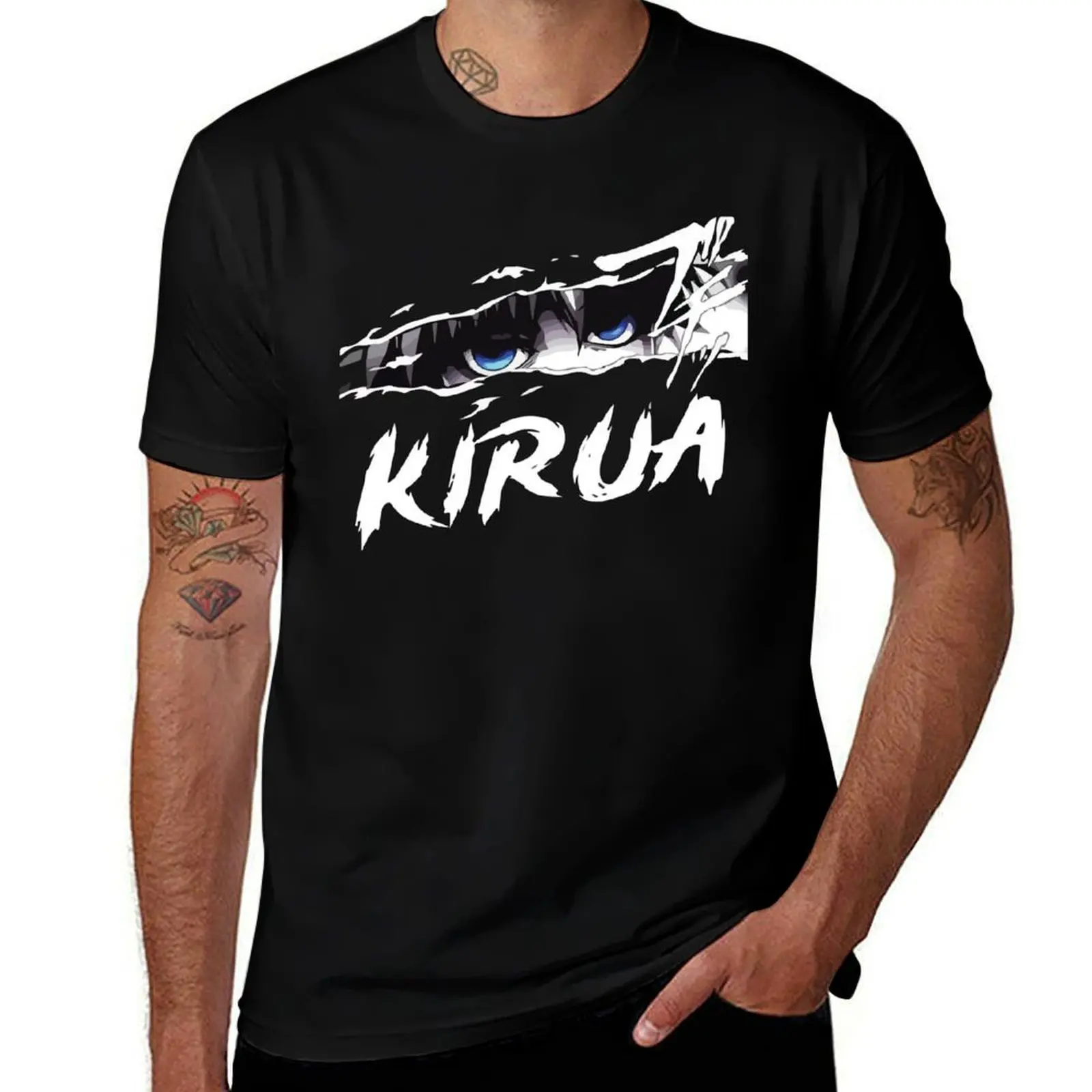 

Kirua T-Shirt animal prinfor boys customs design your own anime t shirts heavy weight t shirts for men