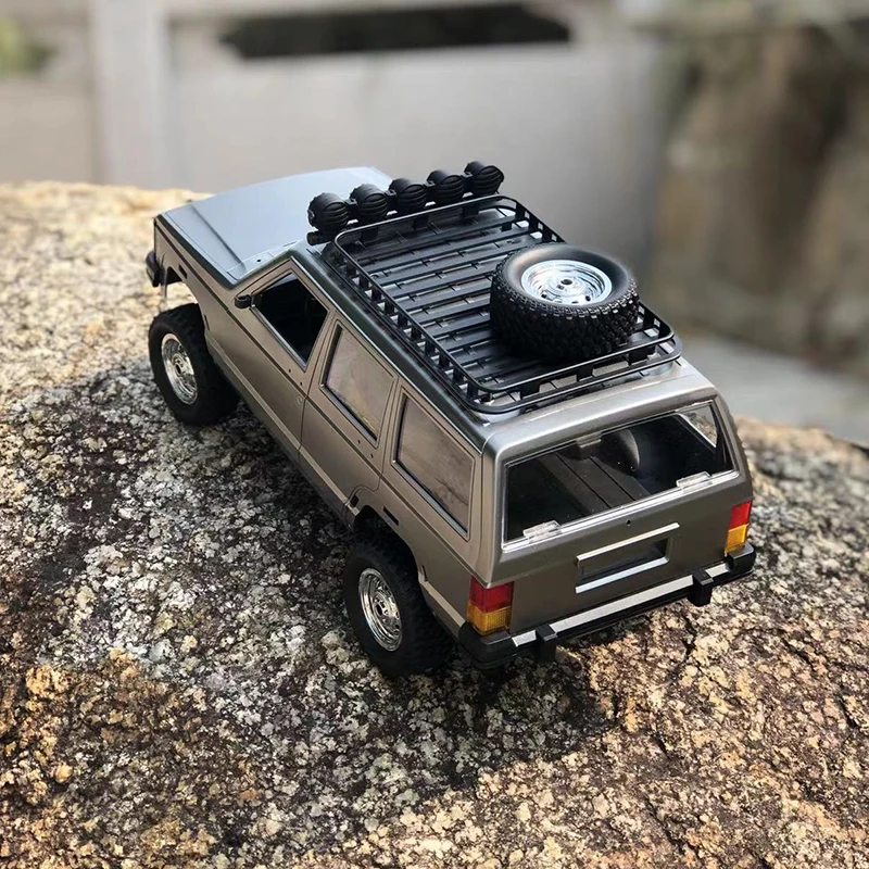 MN Toy MN78 1/12 pełnowymiarowy sterowany RC samochód wersja Jeep Model podnośnik światła MN99S MN98 MN99 Defender Pickup zabawka samochód