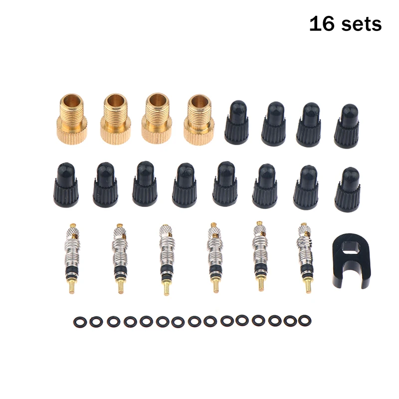 

【Sum3】12/6/2Pcs 2026 Brass Presta Valve Core Set MTB Road Bike Tube Replacement Parts High-Quality Service Tool Optional Tool