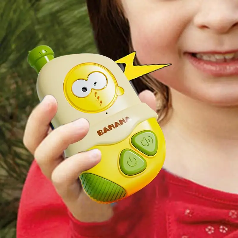 Walkie Talkie per bambini Interfono portatile per bambini Giocattolo Walkie Talkie portatili Interfono alimentato a batteria per viaggi in casa nel parco