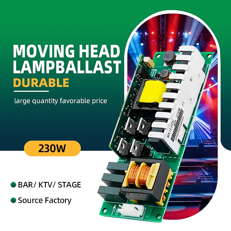 Nova Lâmpada Moving Head Beam de Qualidade A+ com Preço de Atacado, Reator/Fonte de Alimentação 5R 7R 200W 230W
