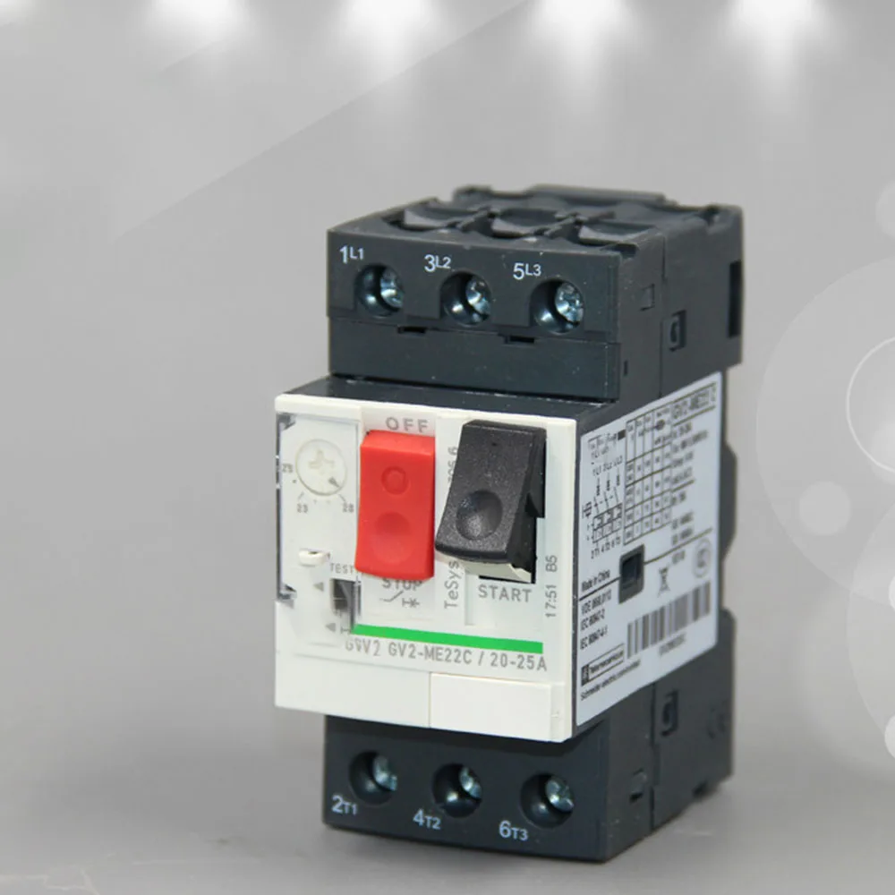 

Original New GV2ME22C 20-25A FOR Schneider Electric GV2ME22C 20-25A Motor Protector Motor Circuit Breaker