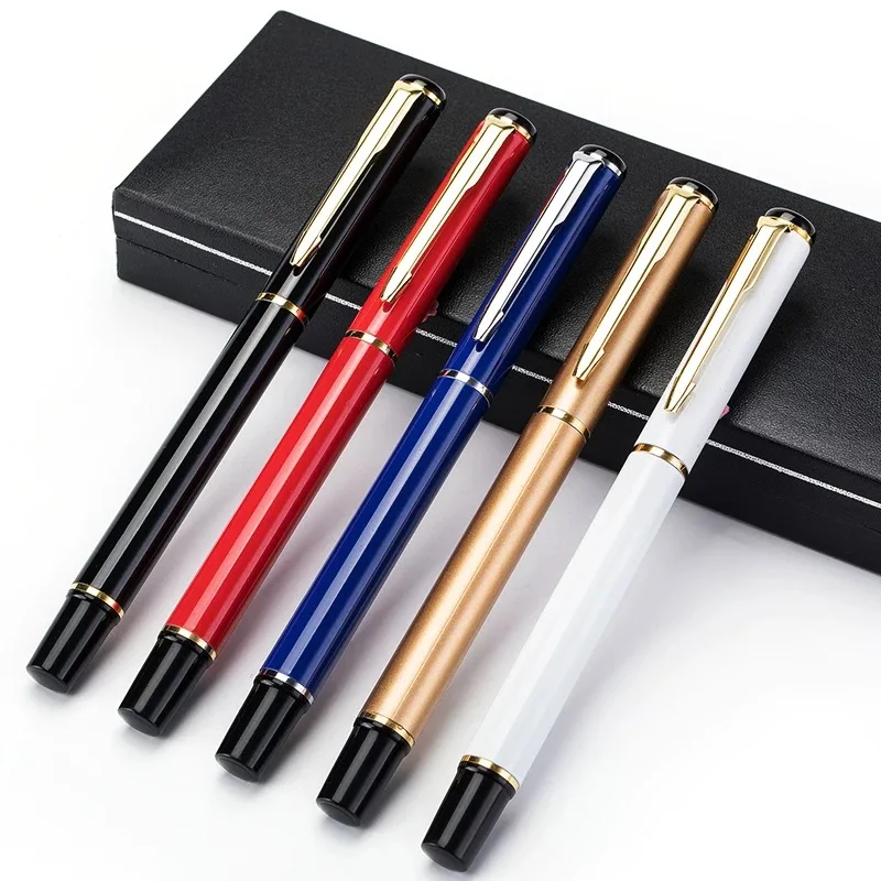 

Luxury Metal Ballpoint Pen Premium Writing Instrument Gift for Professionals Smooth Ink Design Stationery Office School Supplies