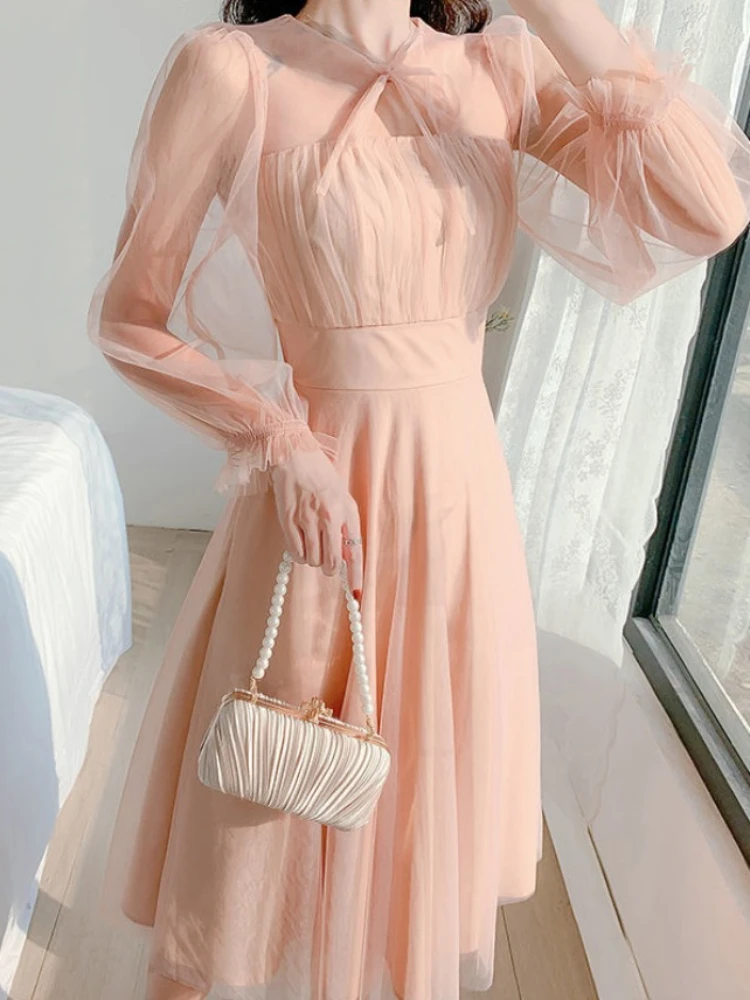 Dresses for Women Evening Woman Dress Prom Graduation Maxi Long Party Mesh Birthday Elegant Chic One Pieces Aesthetic Curvy X G