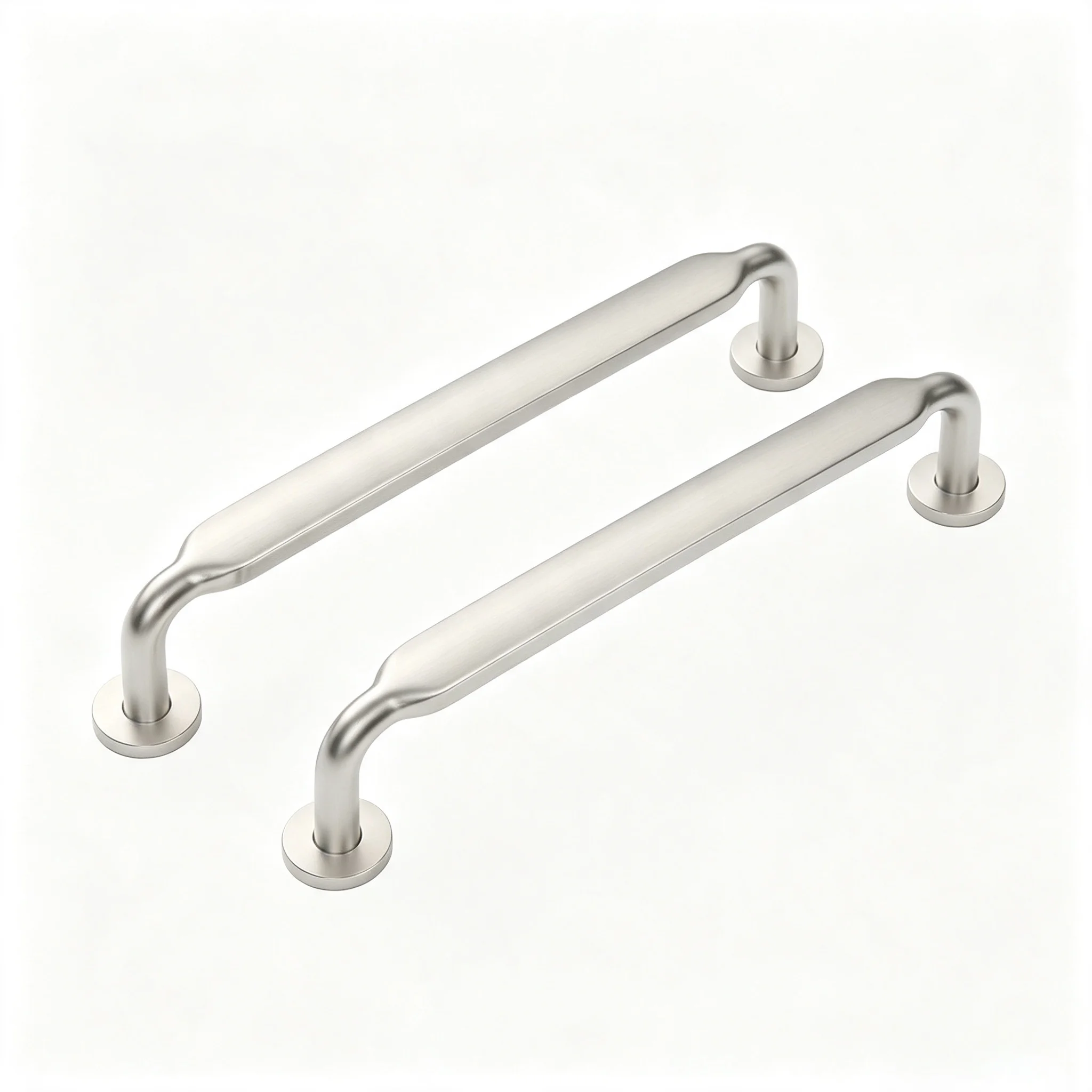 10PCS Cabinet Handles Matte Nickel Cabinet Pull Handles Hardware Cupboard Drawer Pulls