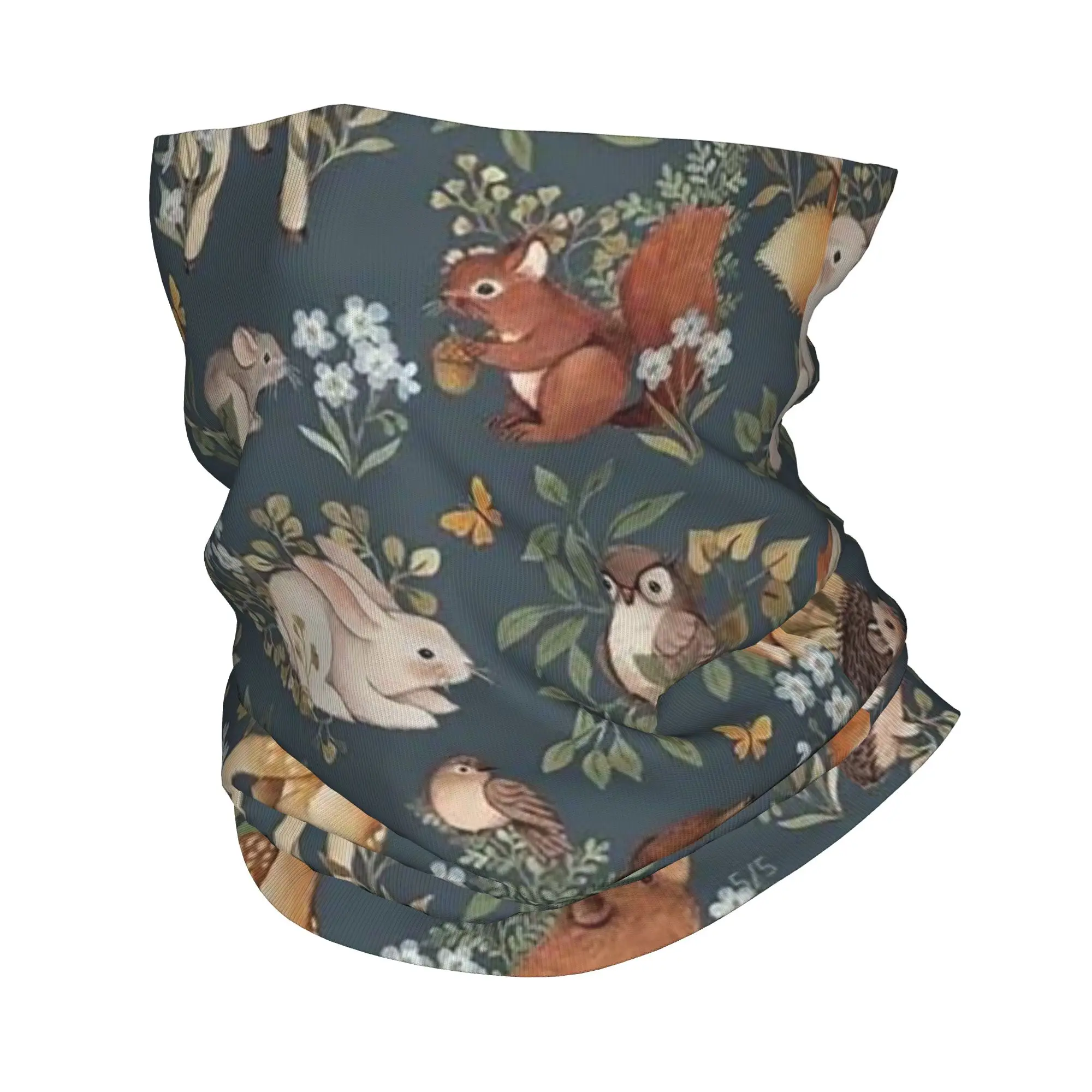 

Beer Deer and Fox bear Print Forest Animals Bandana Neck Cover Printed Mask Scarf Balaclava Outdoor Sports For Men Women Adult