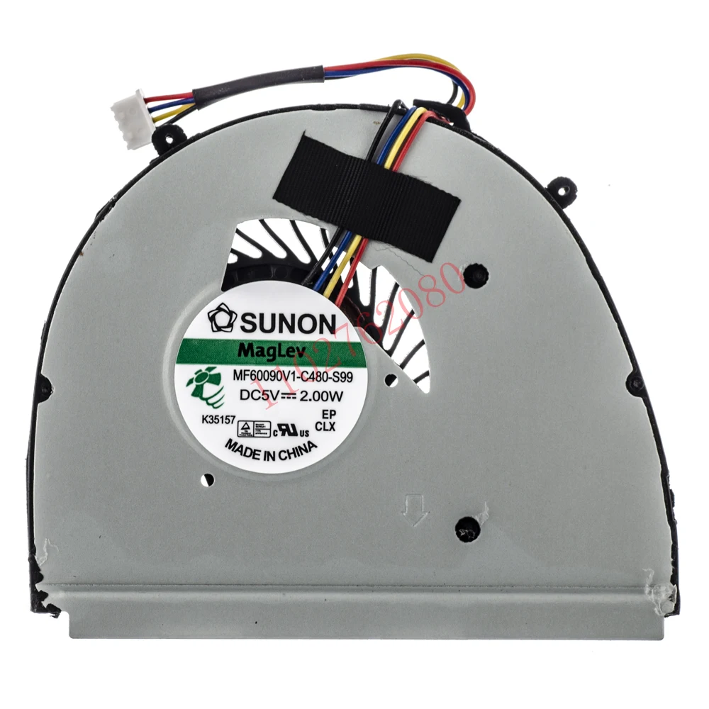 Ventilador de repuesto para Lenovo IdeaPad Ultrabook U310 ventilador de refrigeración de CPU de 4 cables EG50050V1-C040-S99