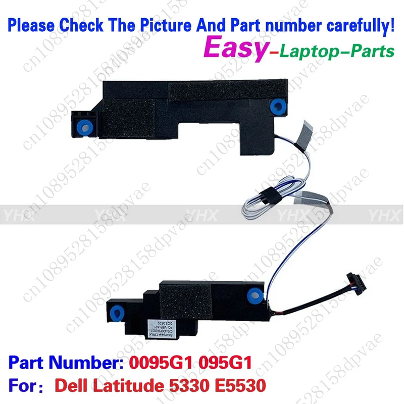

GYX New For Dell Latitude 5330 E5530 SPEAKER R+L 0095G1