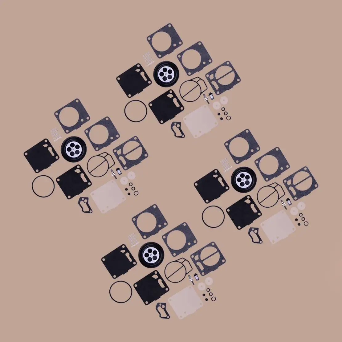 4 Sets Carburetor Carb Rebuild Repair Kits Fit for Yamaha Boat Seadoo GSI GSX GTI GTS GTX HX SPI SPX XP Challenger 1800