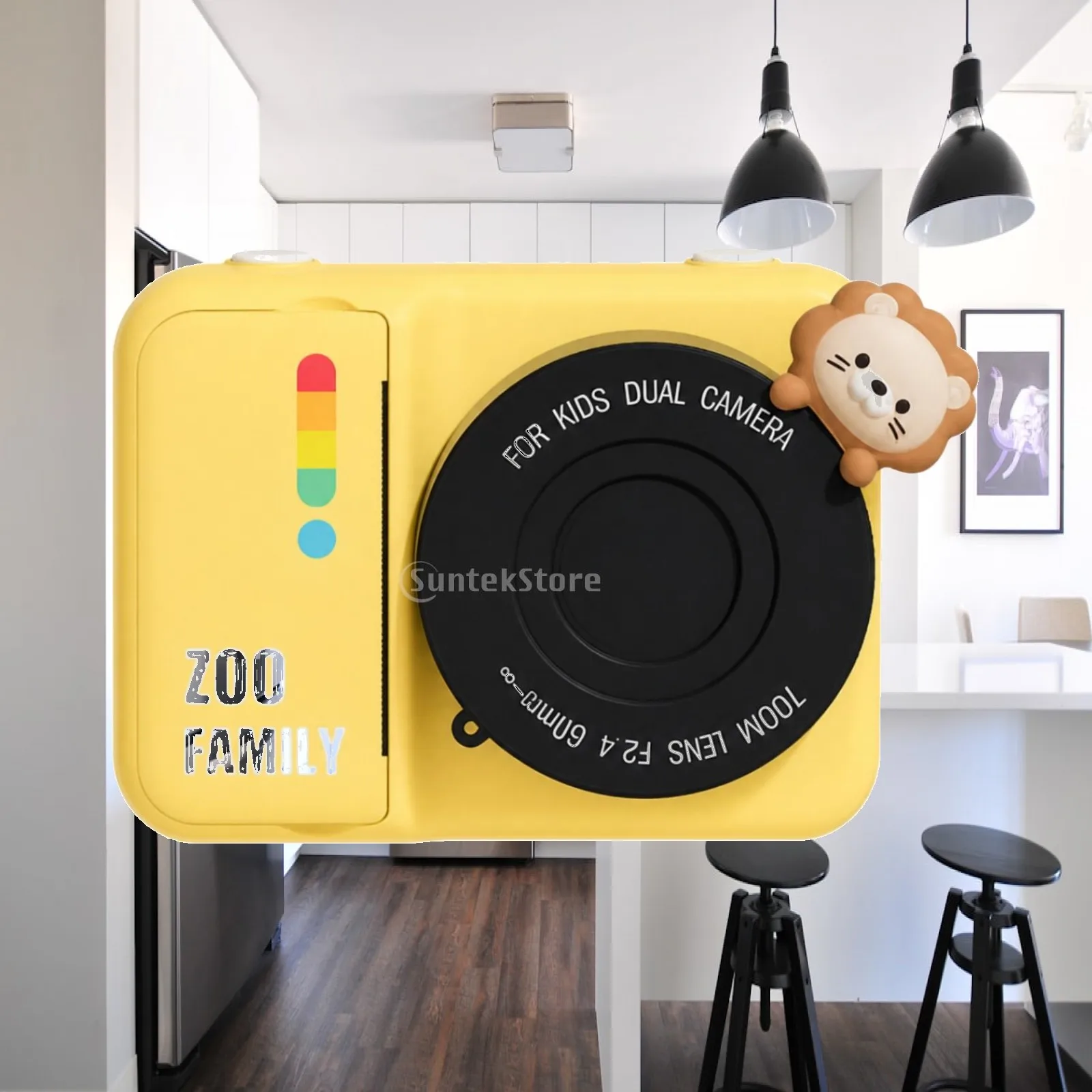 Digital Camera with Screen and Built in Thermal Printing for Kid Creative Photo Projects with Carrying Case