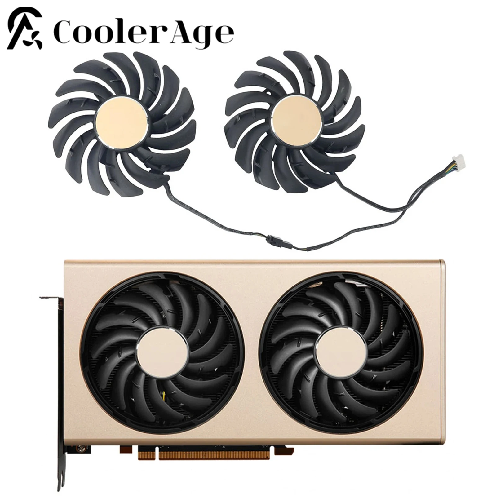 

Original Video Card Fan 87MM PLD09210S12HH RX5700 RX5700XT For MSI Radeon RX 5700 XT EVOKE OC Graphics Card Cooling Fan