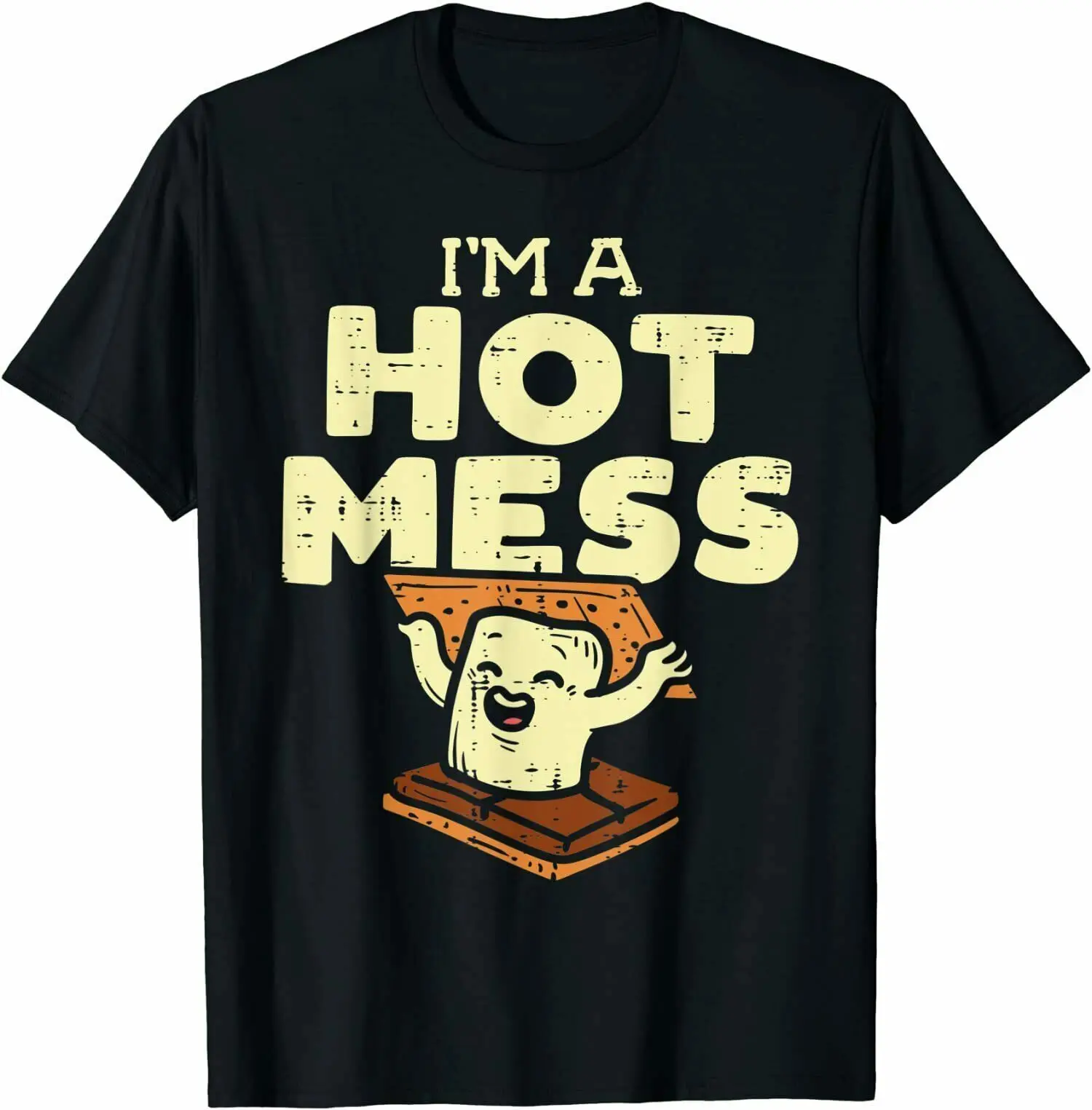 Limited I'm A Hot Mess S'more - Funny Camping T-Shirt Trend For Men