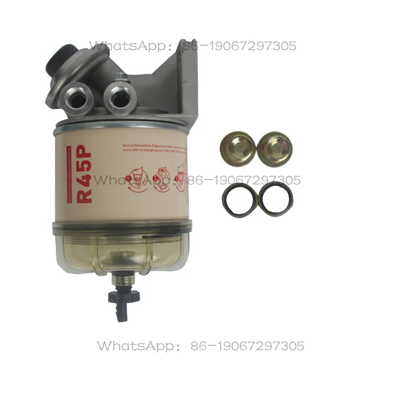 

Suitable for Fuel Water Separator Filter Assembly Diesel with Pump R45P
