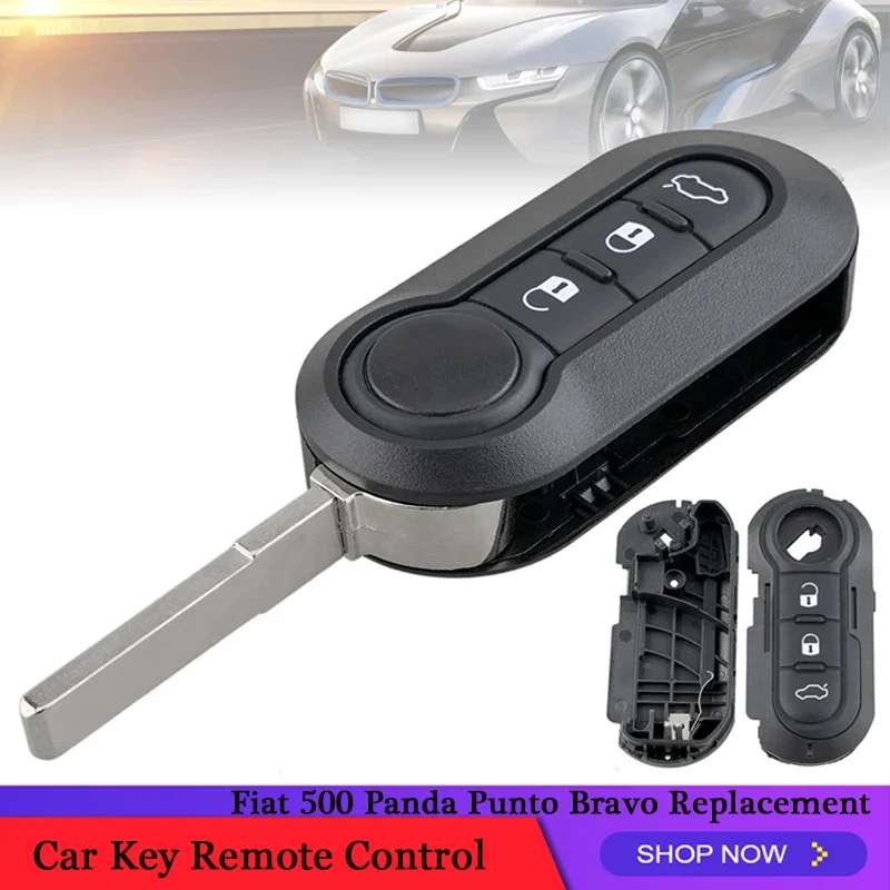 3 Buttons Car Key R… - image