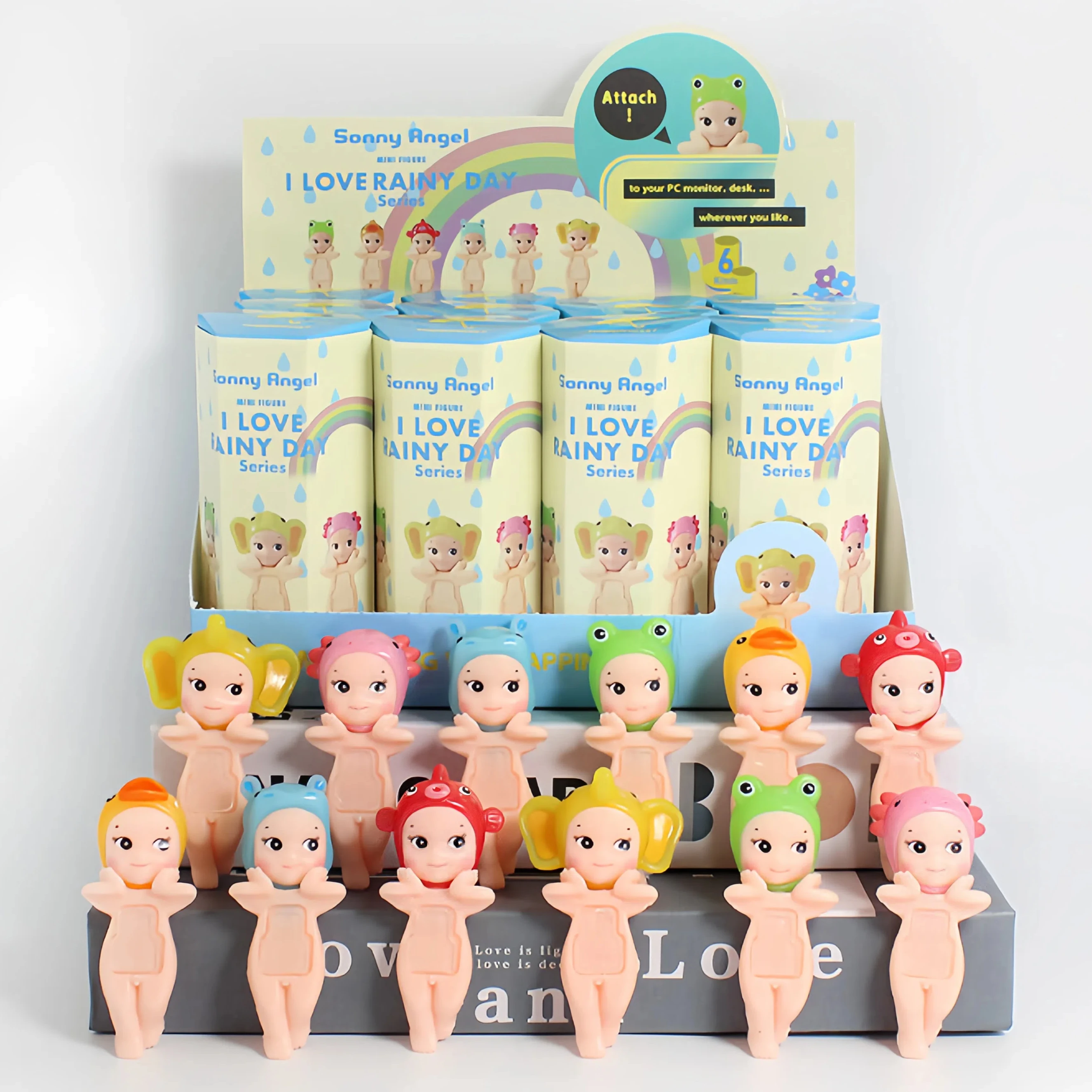

New Blind box I Love Rainy Day Series S Angel Dolls Fans Toy For Children Christmas Gift Animal Anime Figures Ornaments ﻿